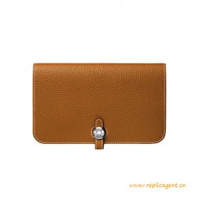 High Quality Dogon Duo Calfskin Leather Wallet