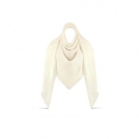 High Quality Monogram Shawl Silk Wool