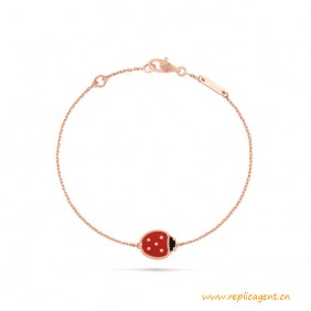 High Quality Lucky Spring Bracelet Close Wings Ladybug