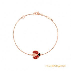 High Quality Lucky Spring Bracelet Open Wings Ladybug